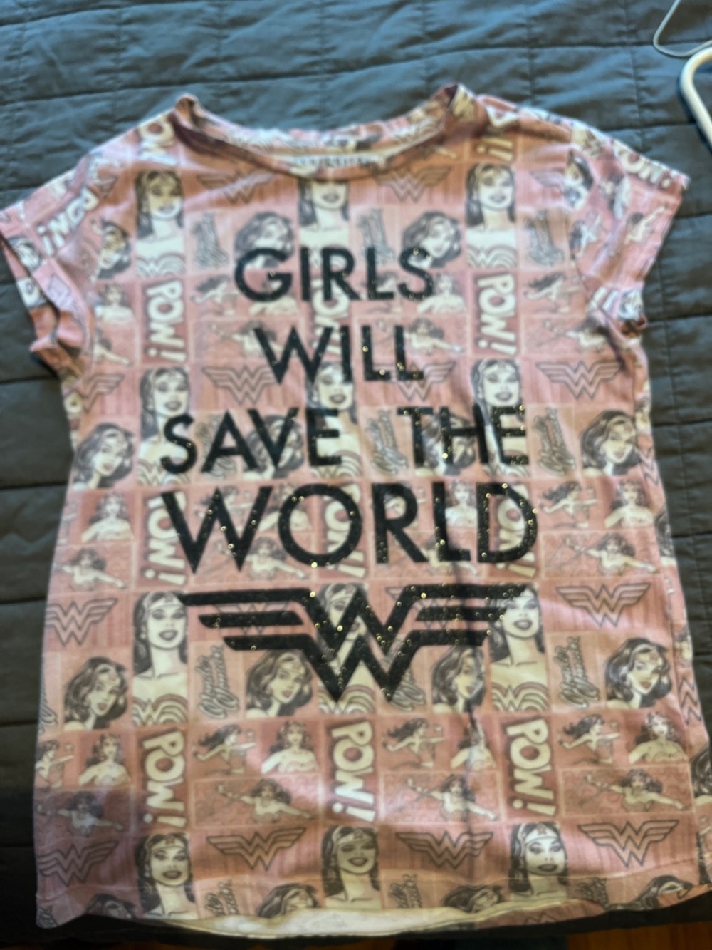 Vintage Wonder Woman girls t-shirt